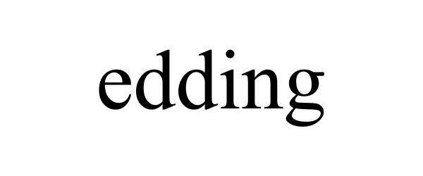 Trademark Logo EDDING