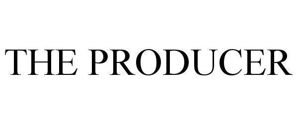 Trademark Logo THE PRODUCER
