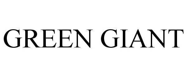 Trademark Logo GREEN GIANT