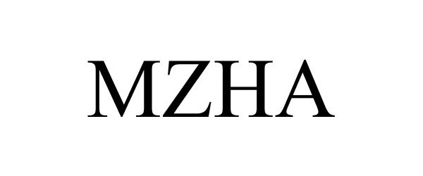 Trademark Logo MZHA