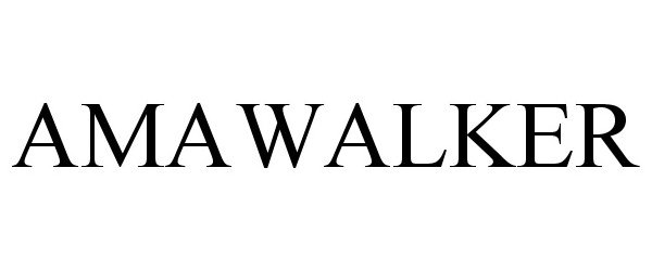 Trademark Logo AMAWALKER