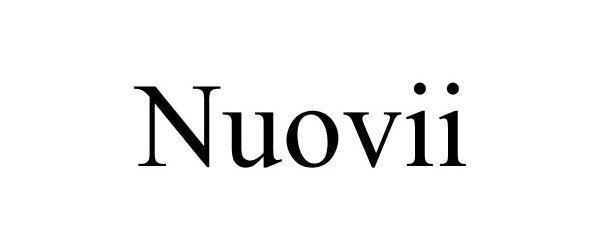 Trademark Logo NUOVII