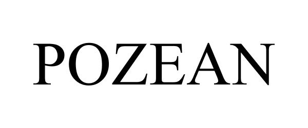 Trademark Logo POZEAN
