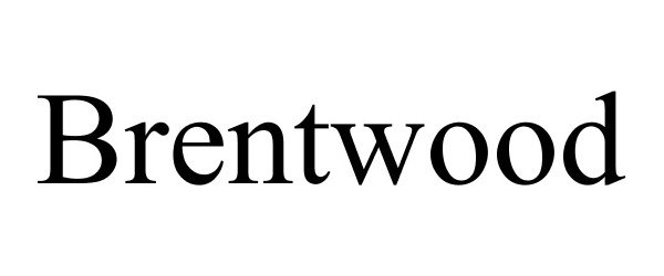 Trademark Logo BRENTWOOD