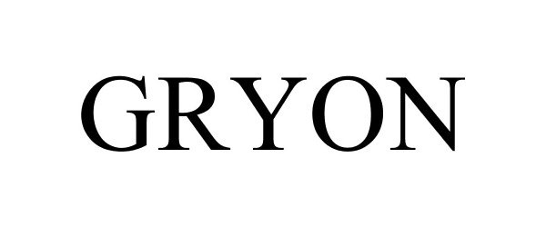 Trademark Logo GRYON