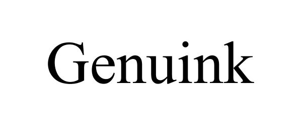 Trademark Logo GENUINK