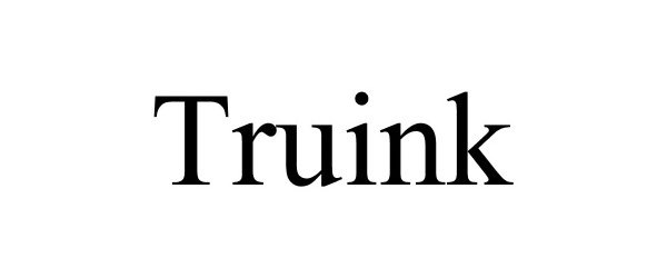 Trademark Logo TRUINK