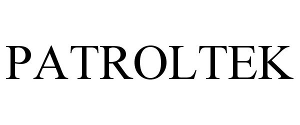 Trademark Logo PATROLTEK