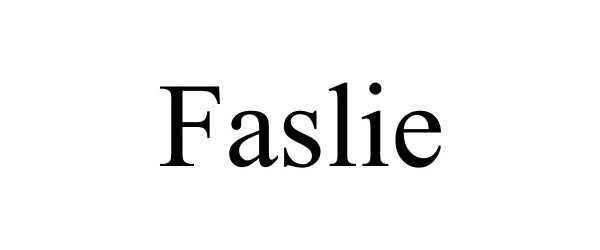  FASLIE