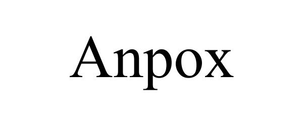 Trademark Logo ANPOX