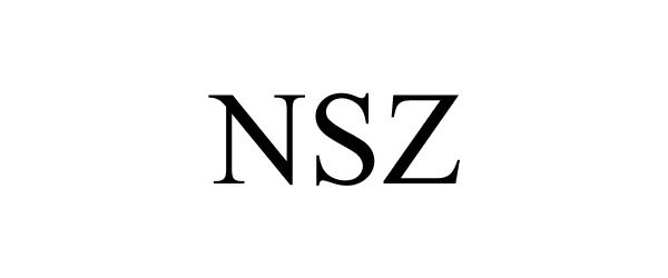 Trademark Logo NSZ