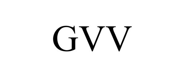 Trademark Logo GVV