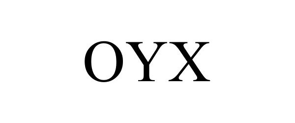 Trademark Logo OYX