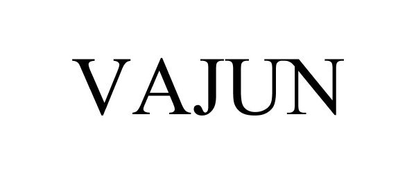 Trademark Logo VAJUN
