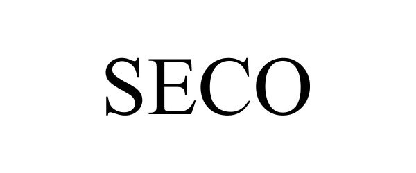 Trademark Logo SECO