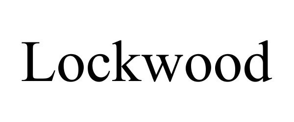 Trademark Logo LOCKWOOD