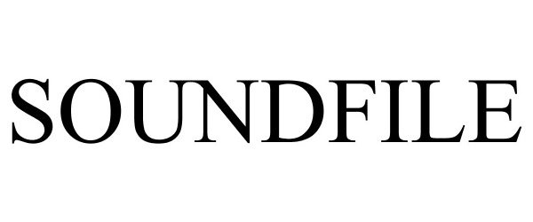 Trademark Logo SOUNDFILE