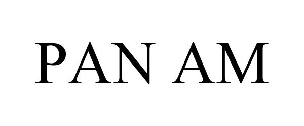 Trademark Logo PAN AM