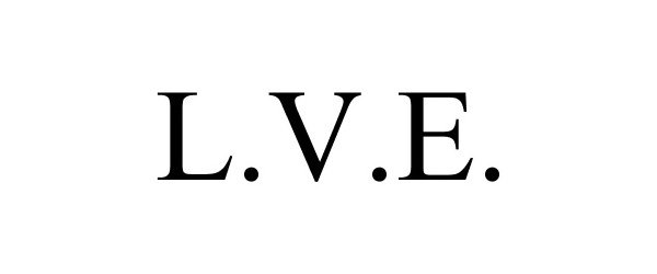 Trademark Logo L.V.E.