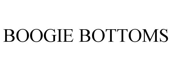 Trademark Logo BOOGIE BOTTOMS