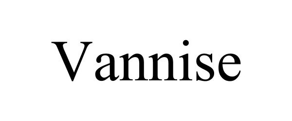  VANNISE