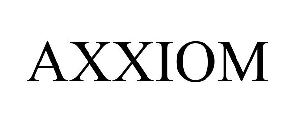 Trademark Logo AXXIOM