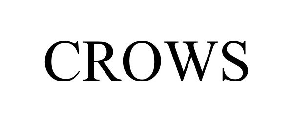 Trademark Logo CROWS