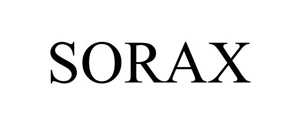 Trademark Logo SORAX