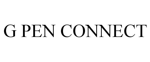 Trademark Logo G PEN CONNECT