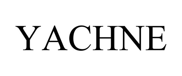Trademark Logo YACHNE