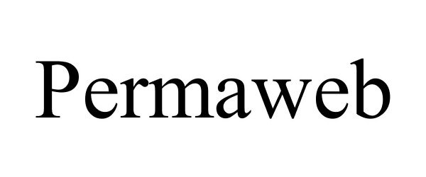 Trademark Logo PERMAWEB