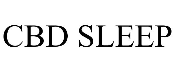 CBD SLEEP