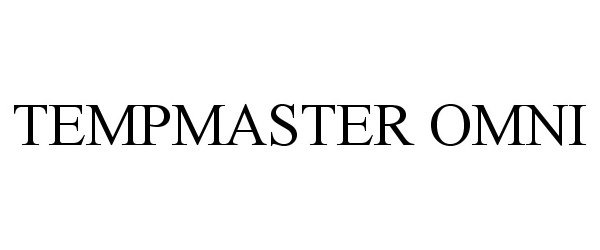 Trademark Logo TEMPMASTER OMNI