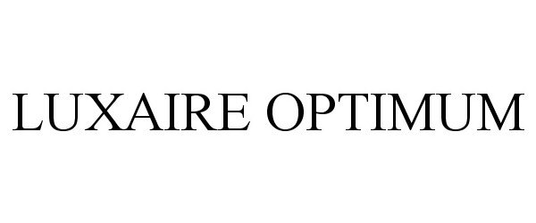 Trademark Logo LUXAIRE OPTIMUM