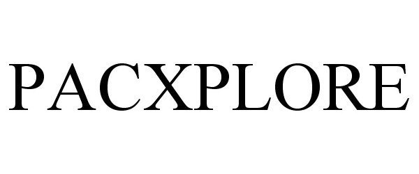 Trademark Logo PACXPLORE