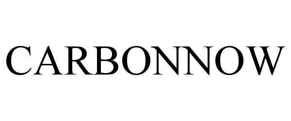 Trademark Logo CARBONNOW