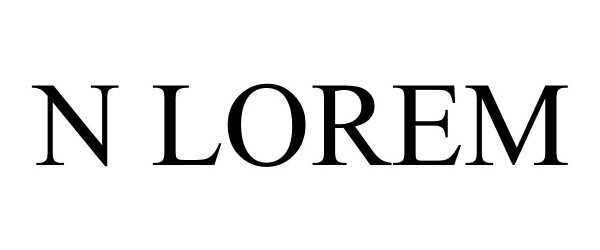 Trademark Logo N LOREM