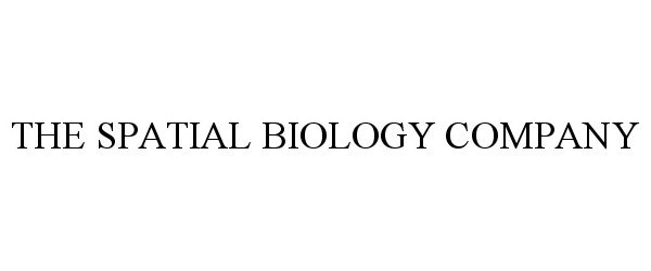  THE SPATIAL BIOLOGY COMPANY