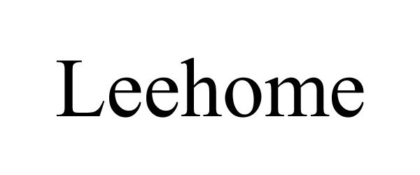 Trademark Logo LEEHOME