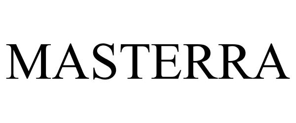 Trademark Logo MASTERRA