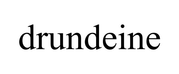 Trademark Logo DRUNDEINE
