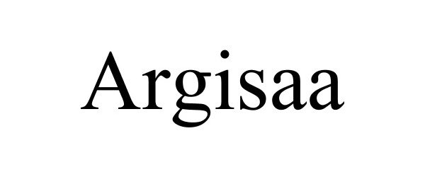 Trademark Logo ARGISAA