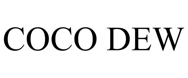  COCO DEW