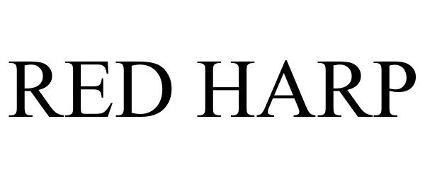 Trademark Logo RED HARP