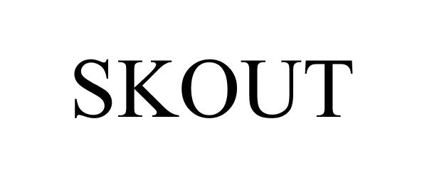 Trademark Logo SKOUT