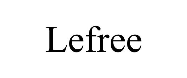 Trademark Logo LEFREE