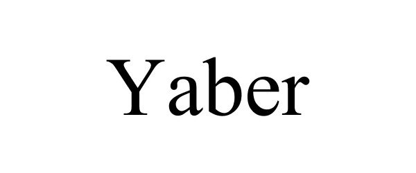 Trademark Logo YABER