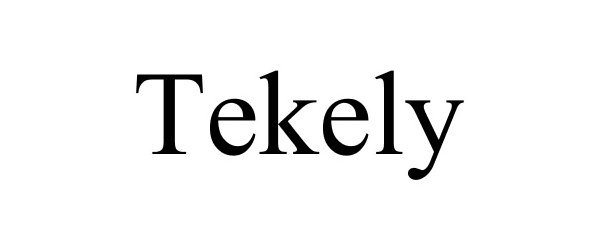 Trademark Logo TEKELY