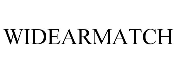 Trademark Logo WIDEARMATCH