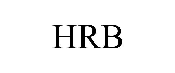 Trademark Logo HRB
